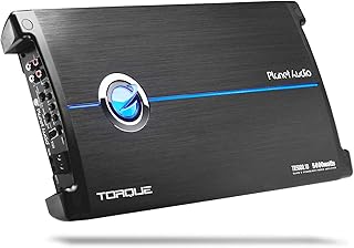 Planet Audio TR5000.1D Class D Car Amplifier - 5000 Watts, 1 Ohm Stable, Digital, Monoblock, Mosfet Power Supply, Great for Subwoofers