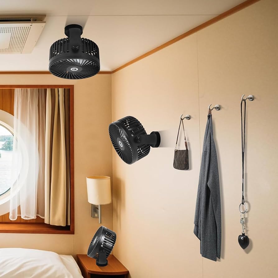 Amazon.com: Magnetic Cruise Fan with 8000mAh Rechargeable