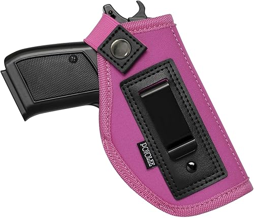 Miniatura 14 de Funda para pistola para mujer, funda de transporte oculta para pistolas universal IWB para Glock 19 26 43 Springfie XD LC9 y pistolas similares