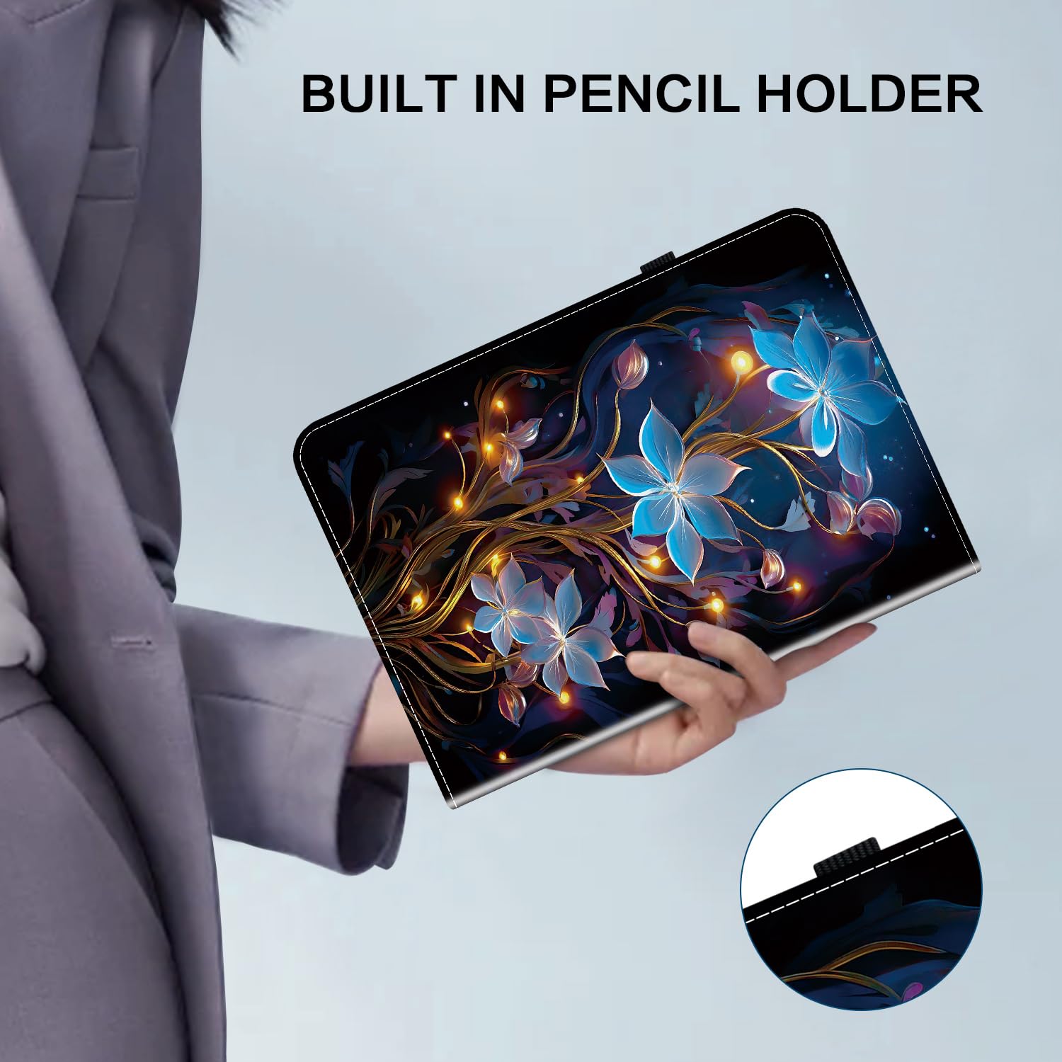Custodia Con Supporto Pieghevole Per Lenovo Tab P11 (2a Gen) / M9 / M10 / M11 / K11 – Pelle PU Con Stilo