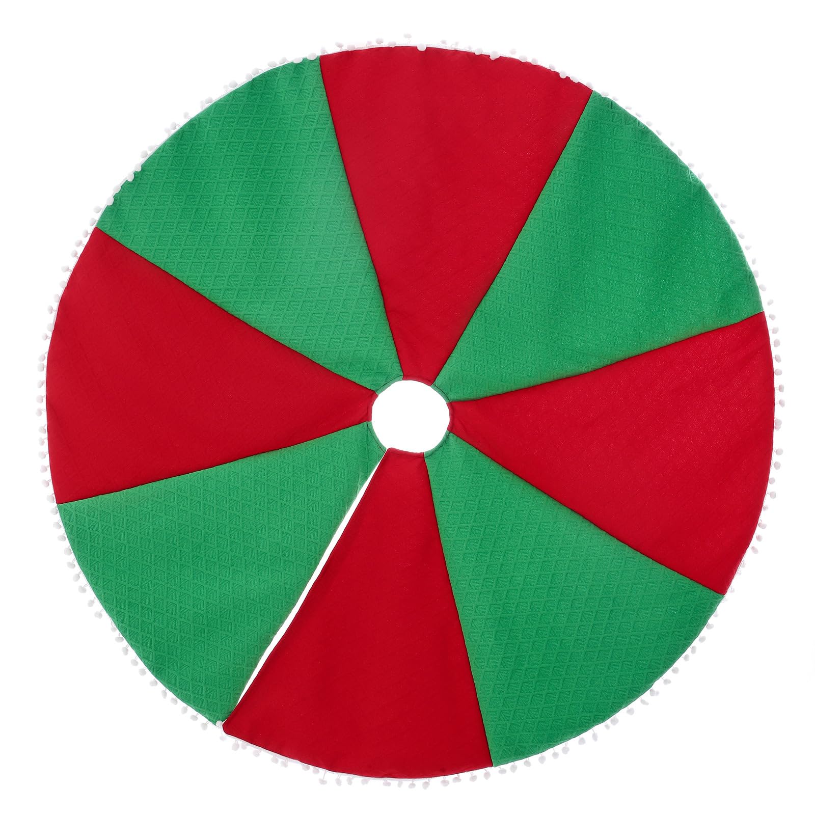 Festival Holiday Tree Skirt for Christmas Celebration, Easy Installion Portable Accessory for Family Gatherings Party Gathering Ornament