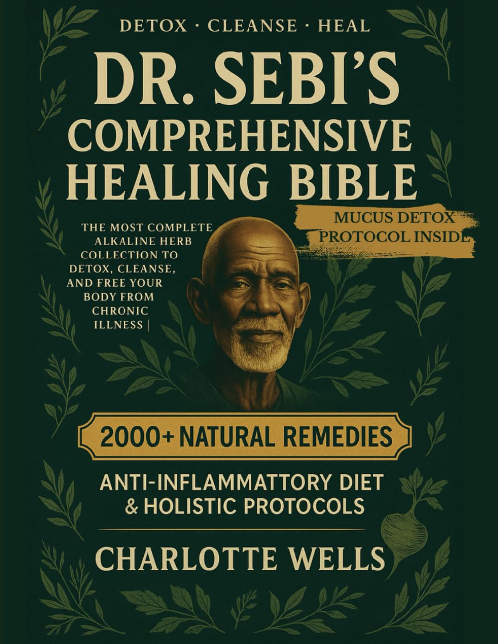 Dr. Sebi’s Comprehensive Healing Bible: The Most Complete Alkaline Herb Collection to Detox, Cleanse, and Free Your Body from Chronic Illness | Featuring Anti-Inflammatory Diet & Holistic Protocols
