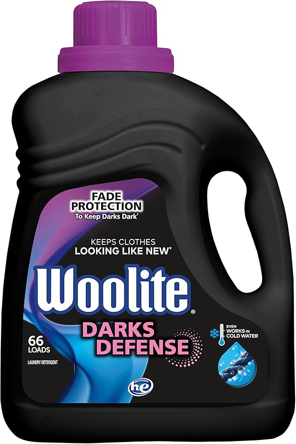 Woolite Darks, Laundry Detergent, Mega Value Pack, 2.96 L, With Colour