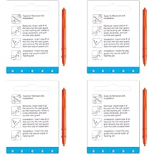 BLJ Hearing Amplifier Wax Guards for BLJ Hearing Devices 20 Units and 4 Tools