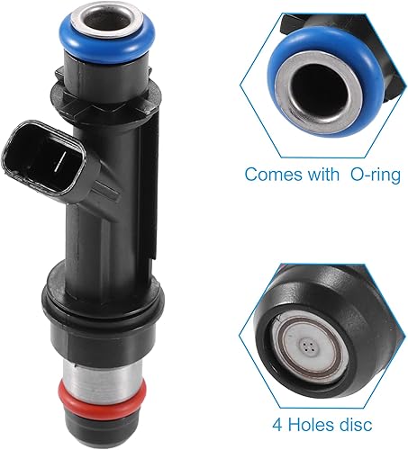 Miniatura 5 de X AUTOHAUX 96386780 25334150 832-11209 FJ720 MP3175 Inyector de combustible del coche para Chevy Aveo 1.6L 2004-2005