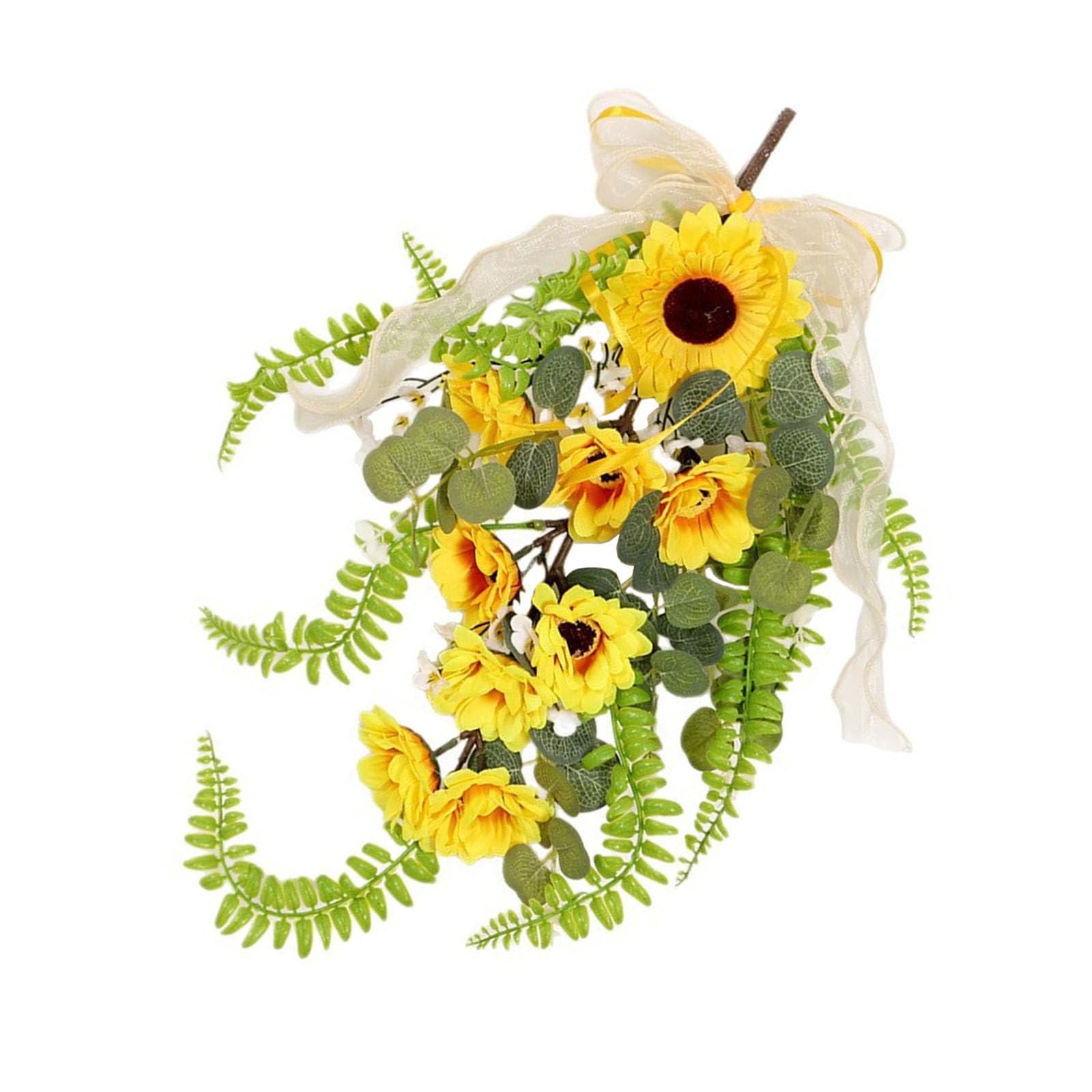 Kalttoy Maintenance Simulated Sunflowers Wall Ornament for Commercial Decoration Wall Decoration