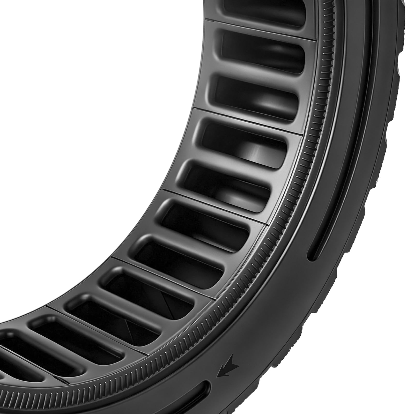 70/60-7,5 Pneu en caoutchouc plein pour scooter électrique Segway Ninebot ZT3 / ZT3 Pro / G3 11" Pneu de rechange Honeycomb Solid Pneu plein avant/arrière (noir)