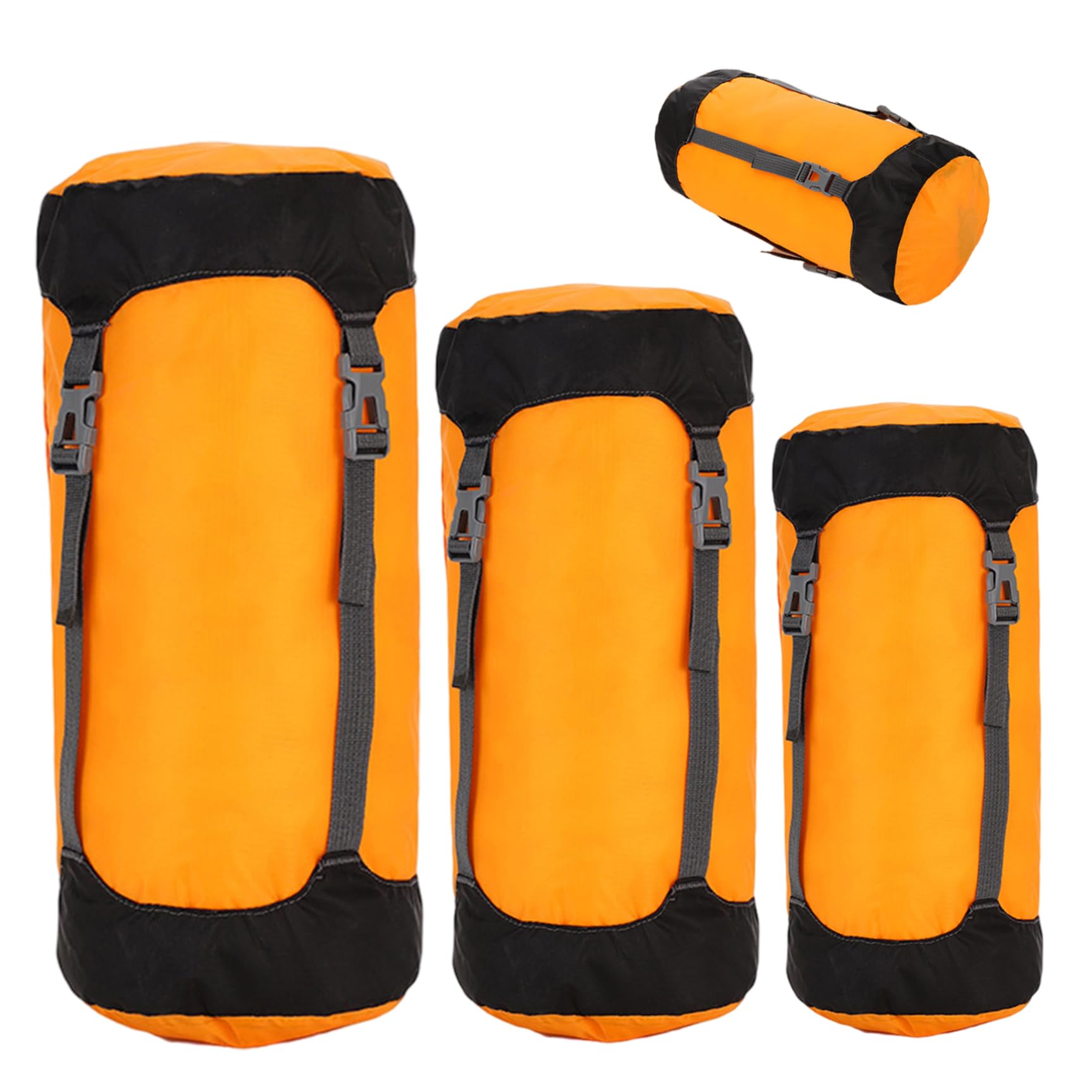 Sac de compression camping et randonnée avec cordon réglable 3 pièces