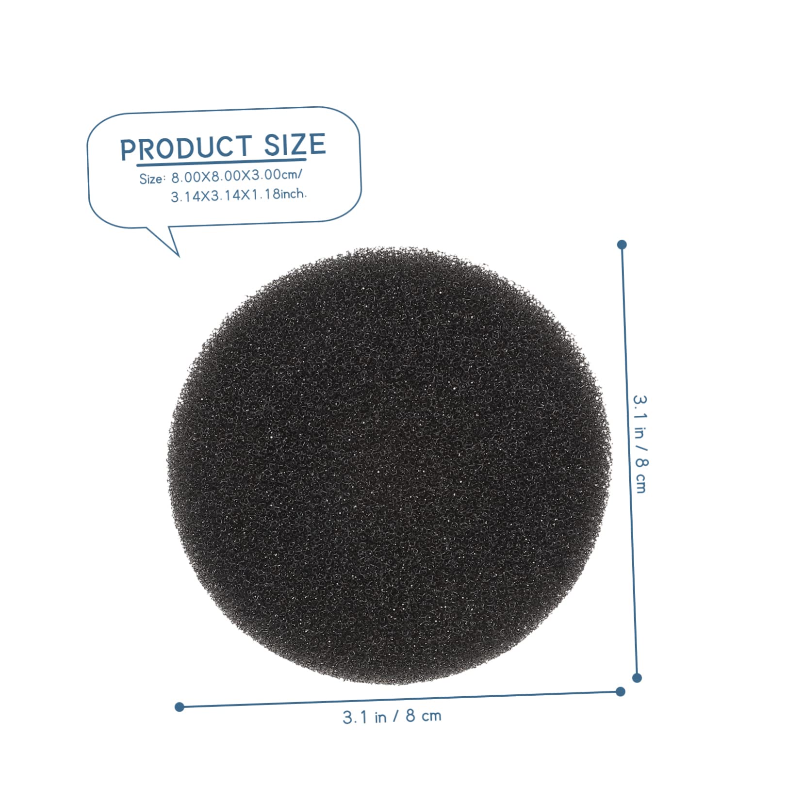 VICASKY Cleaning Sponge for Makeup Brushes Makeup Removal Cleaner Eye Shadow Brush Scrubber