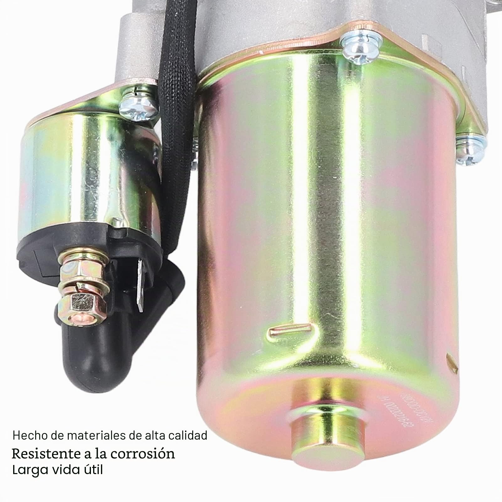 Socobeta Motor de Arranque, Conveniente Motor de Arranque Eléctrico Resistente a la Corrosión para Piezas de Generador de Gasolina