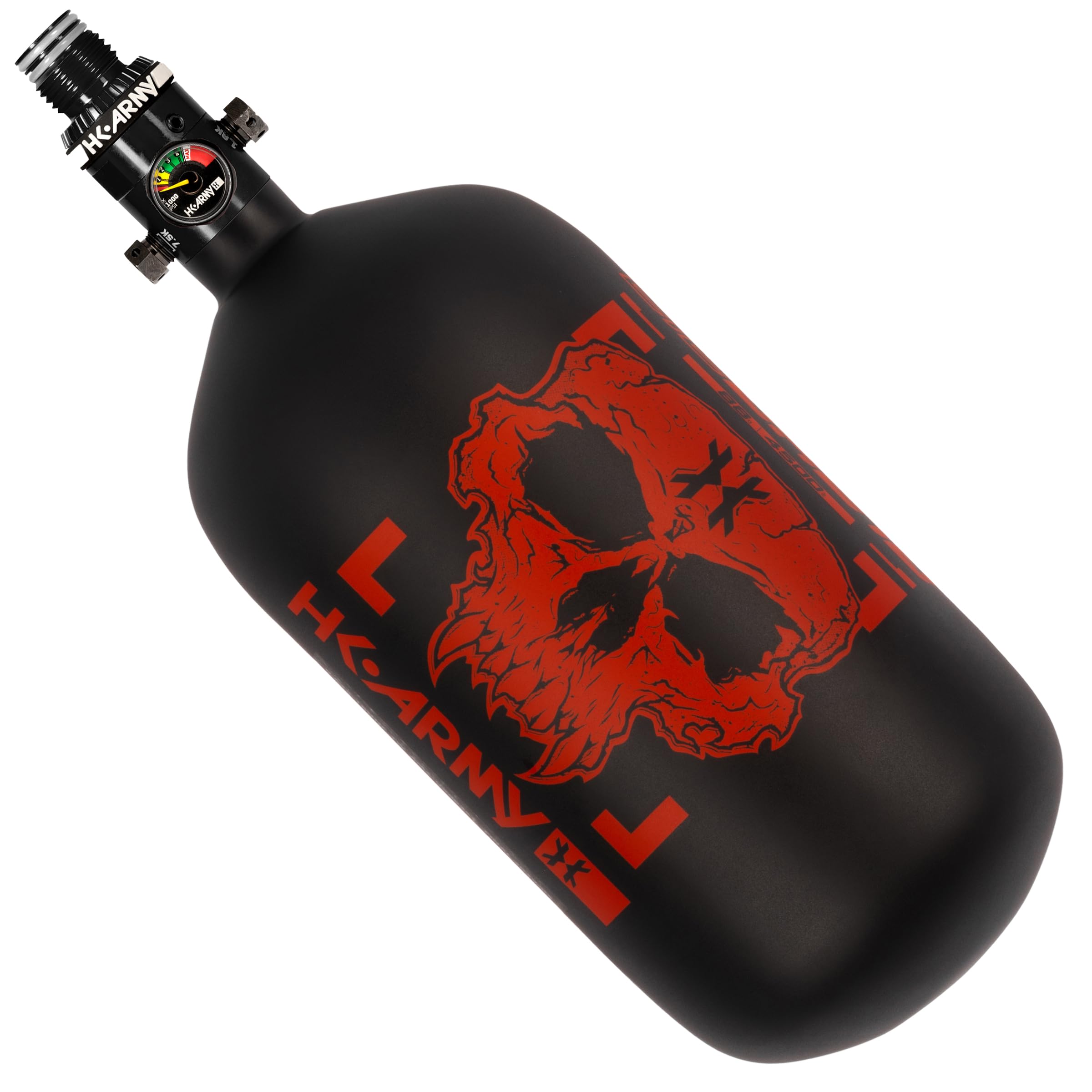 HK Army HPA Paintball Tank - Lightweight Alpha Air Carbon Fiber Compressed Air Tank - 15ci/48ci/68ci/77ci/88ci/99ci - 4500 psi
