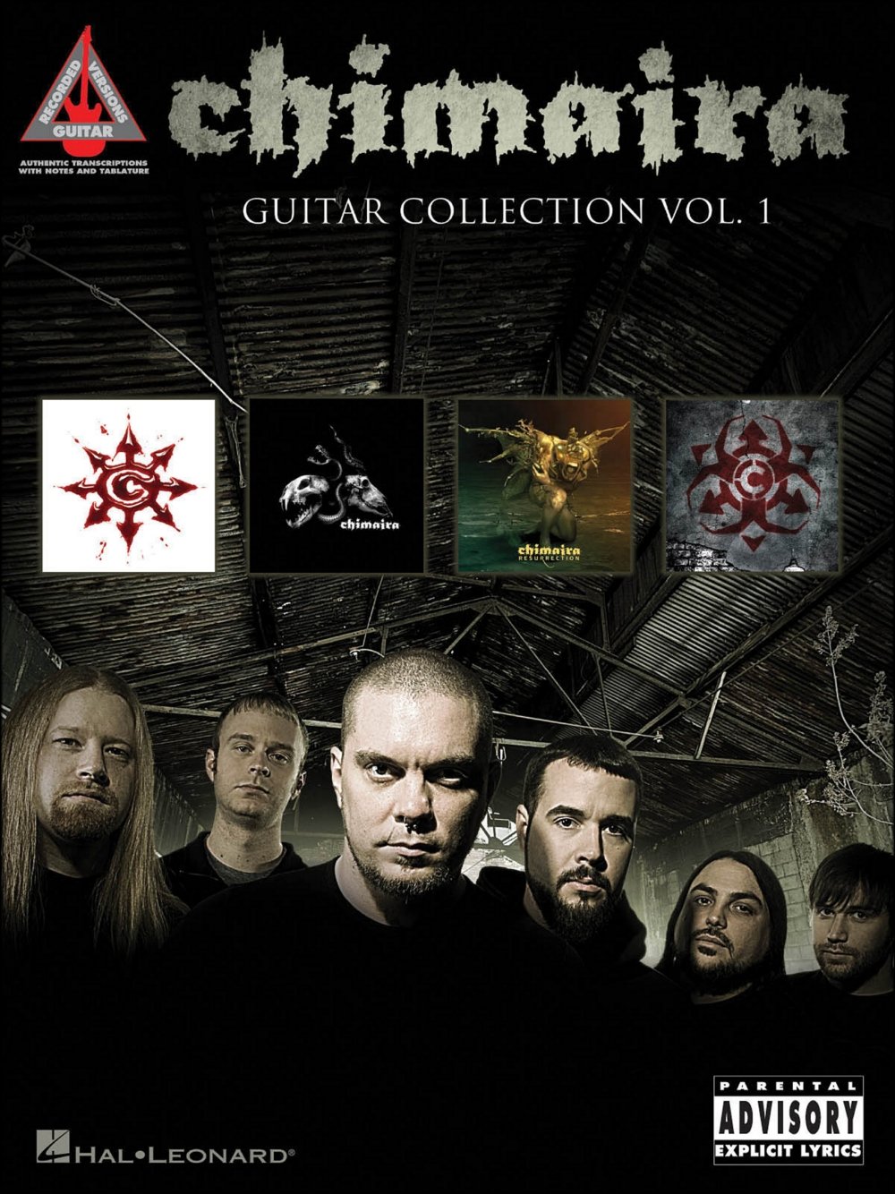 Chimaira Guitar Collection, Vol. 1 - Guitar Recorded Version Songbook - TAB      Sheet music