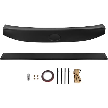 ECOTRIC Rear Trunk Spoiler For 2014-2020 Lexus IS – Carbon Fiber Style, Durable Plastic