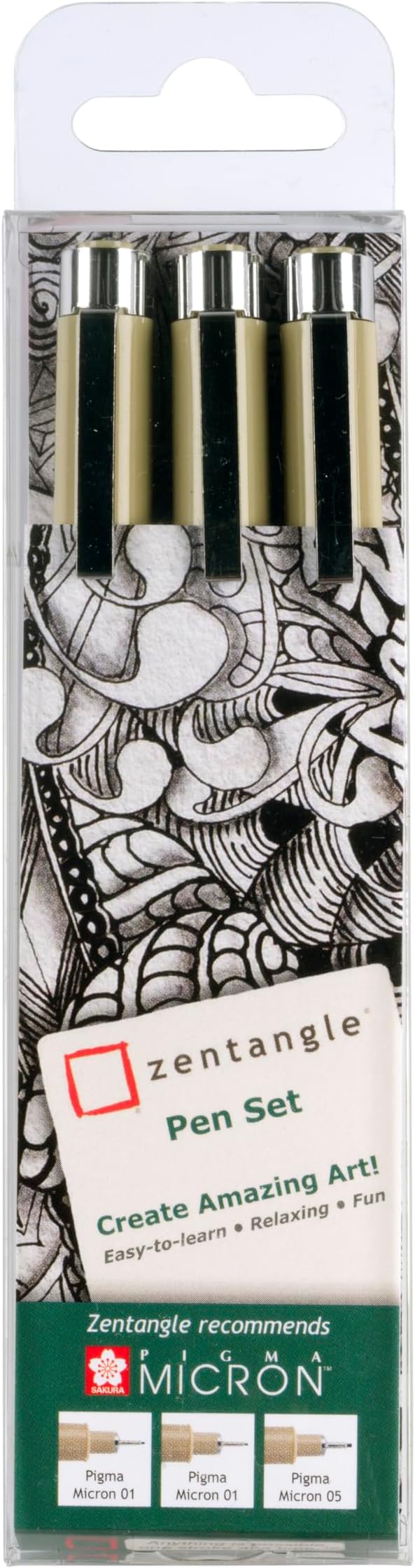 Sakura Zentangle Tool Set | 3 Pieces (Z03PGB)