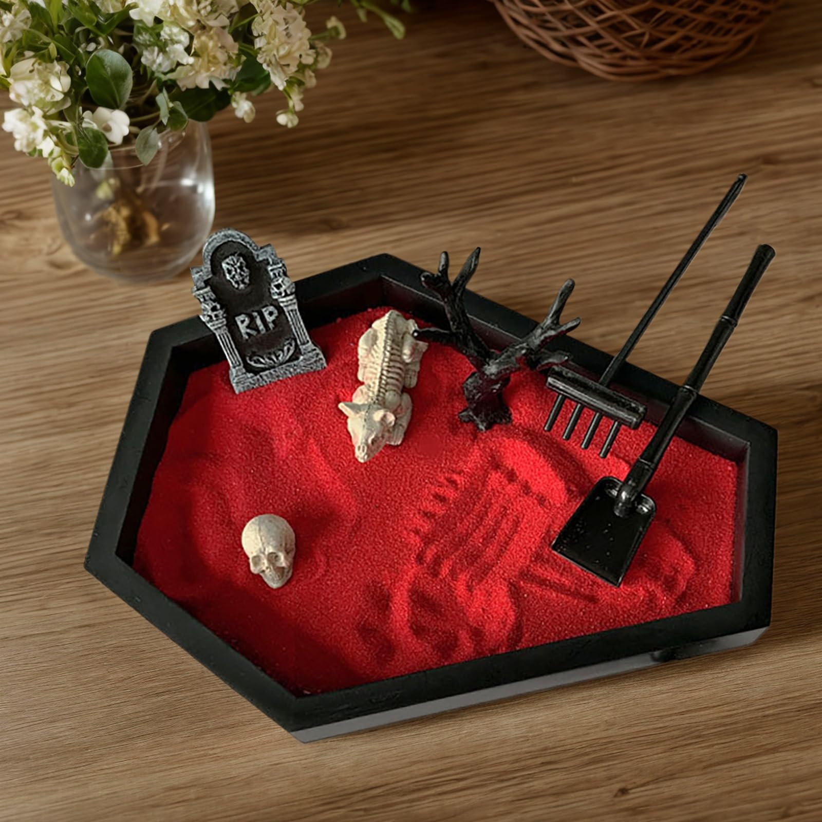 Amazon.com: Zen Garden for Desk Gothic Gifts Office Desk Decor