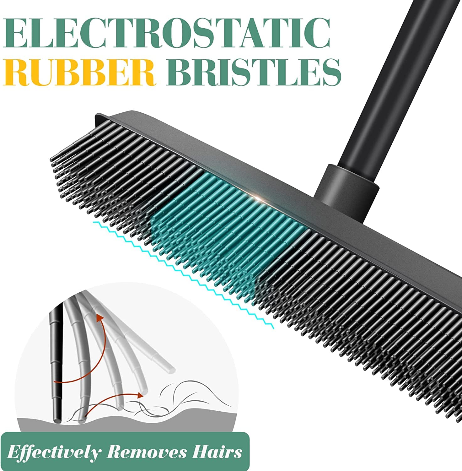 Balai En Caoutchouc Multi-surface Avec Raclette - Canada