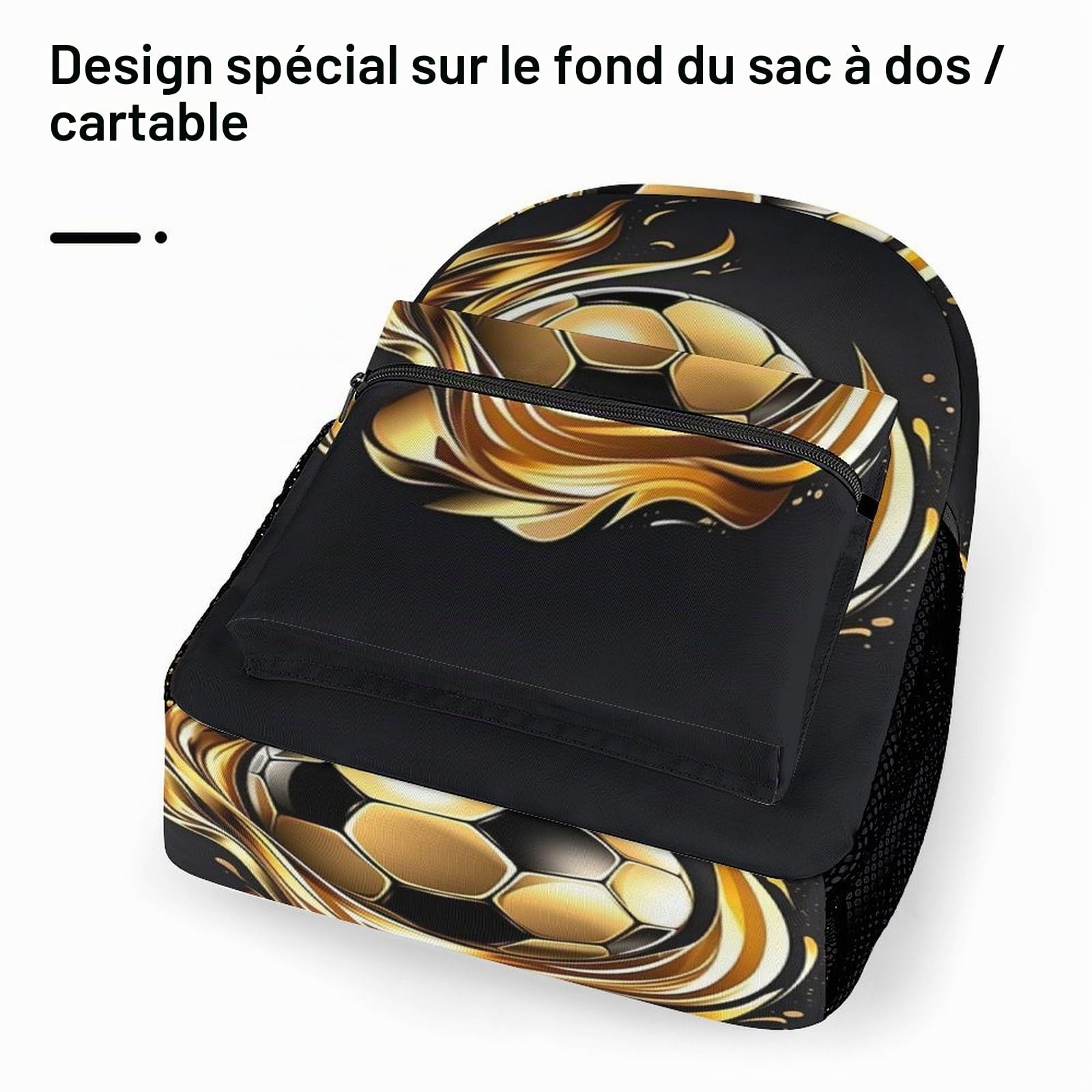 Sacs À Dos football Cartables Enfants Sport Sacs D'école Sac Ecole Sac De Livre Pour Garcon Filles One Size