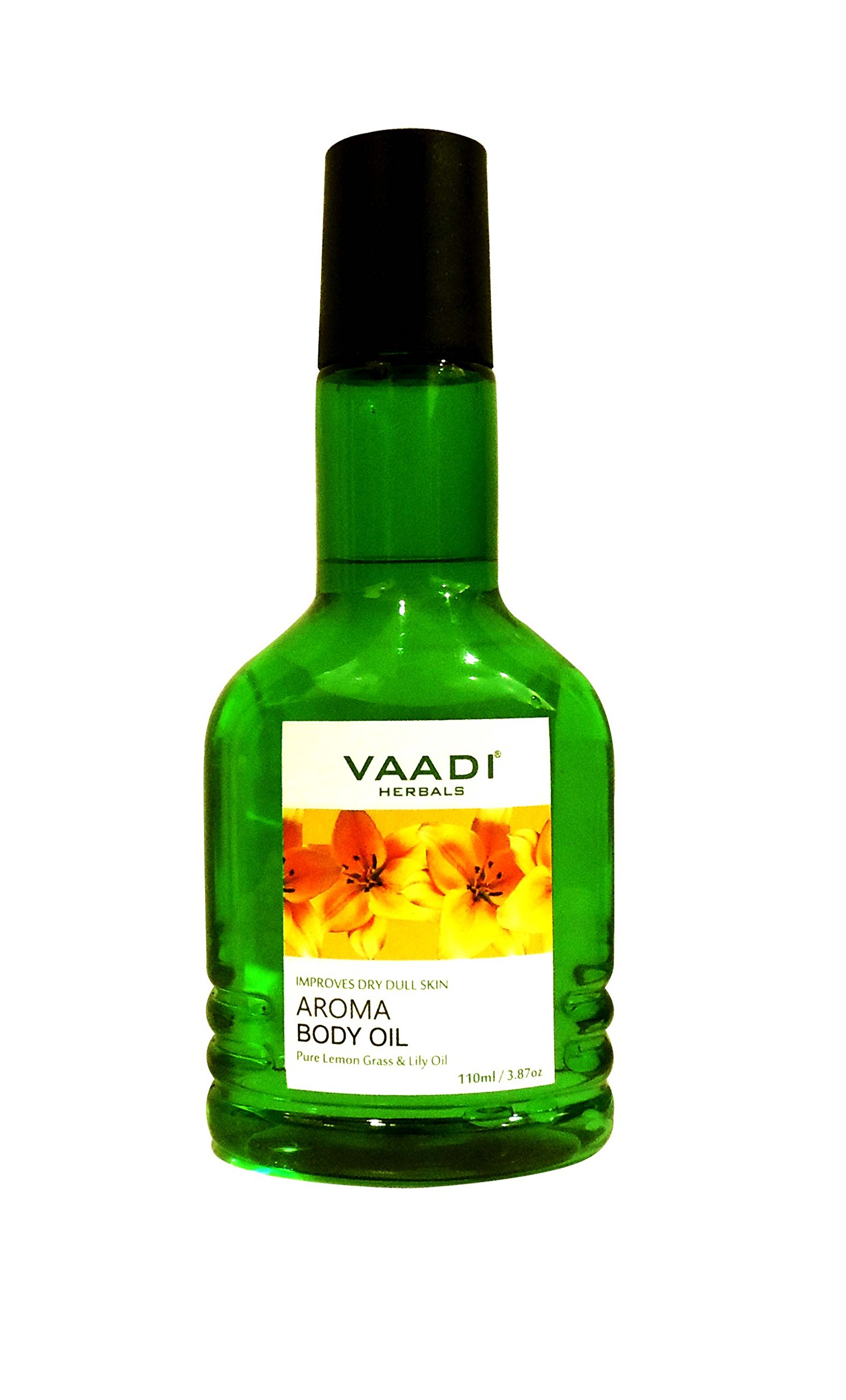Vaadi Herbals Aromatherapy Body Oil, Lemongrass and Lily, 110ml-image-30