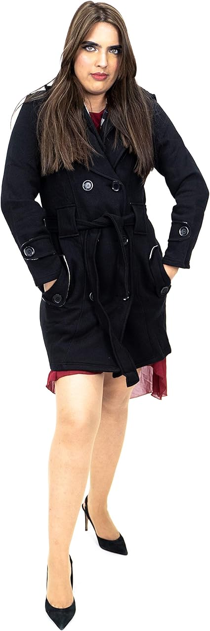 belted coat size 18