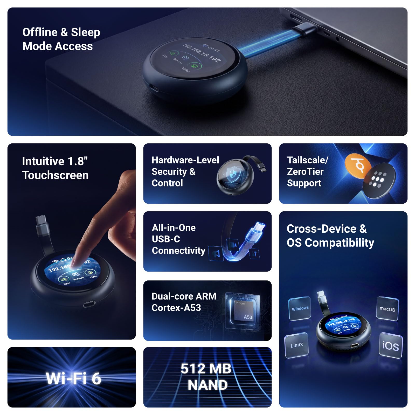 GL.iNet Comet Q: Pocket KVM Remote for iPhone & Computers -2 GL.iNet Comet Q: Pocket KVM Remote for iPhone & Computers -2