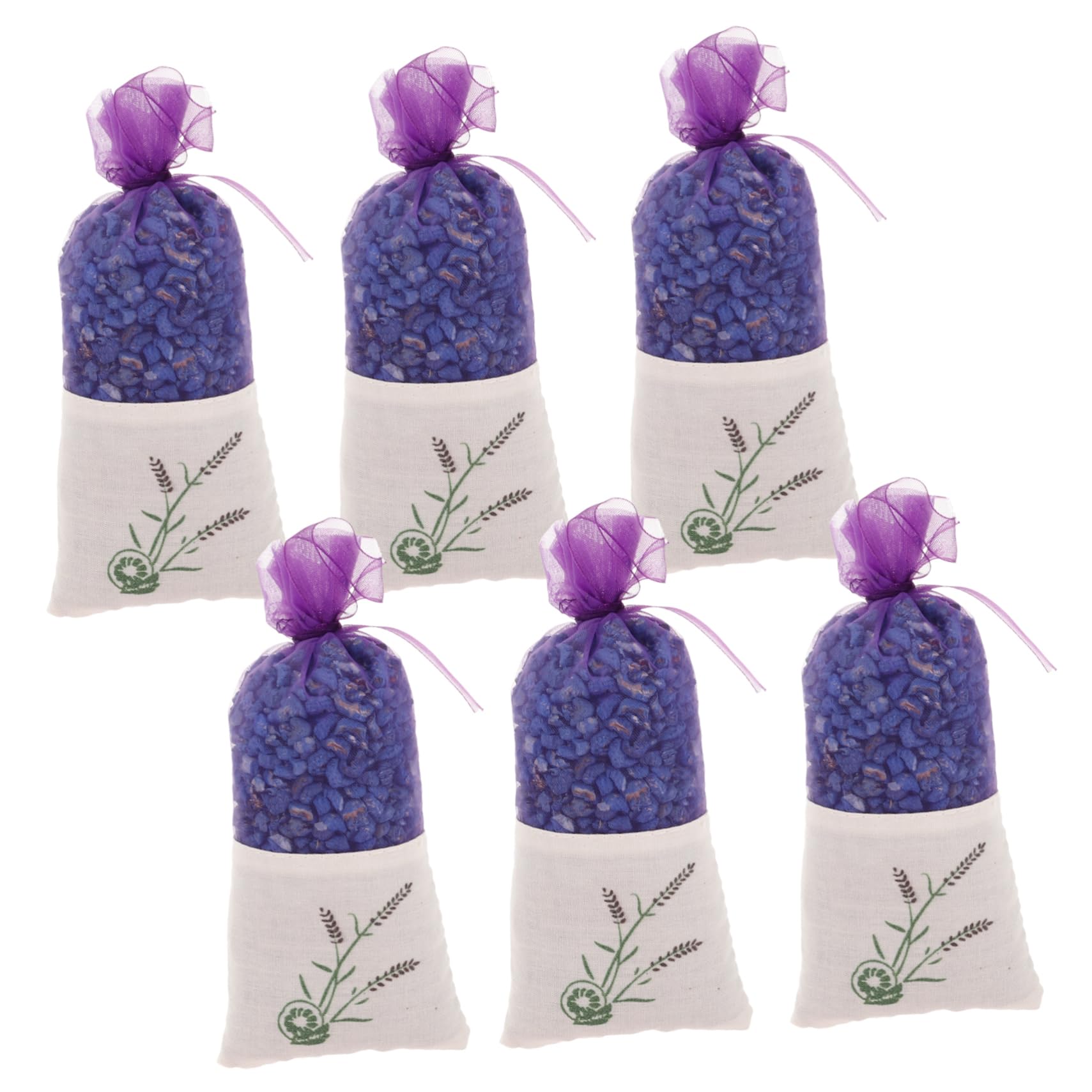 PRETYZOOM Duftsäckchen Lavendel Aromatherapie Beutel aus Nanomaterial für Schrank Auto und Zuhause Dekoratives Raumduft Sachet mit Natürlichen Duftkristallen Langlebig und Wohltuend