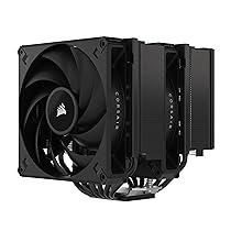 CORSAIR A115 Raffreddatore D’aria per CPU a Torre ad Alte Prestazioni – Raffredda Fino a 270 W TDP – Montaggio a Slitta Della Ventola – Due Ventole Corsair AF140 ELITE – Facile da Installare – Nero