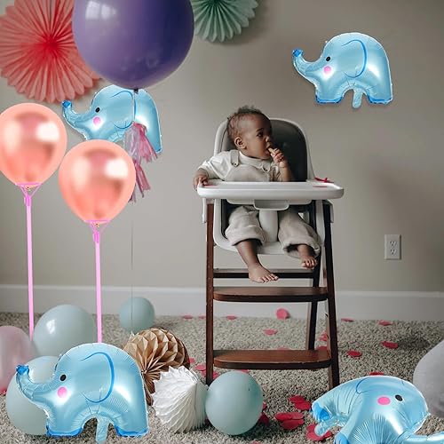 Miniatura 6 de Amosfun - Globos de elefante para bebé (8 unidades), color azul