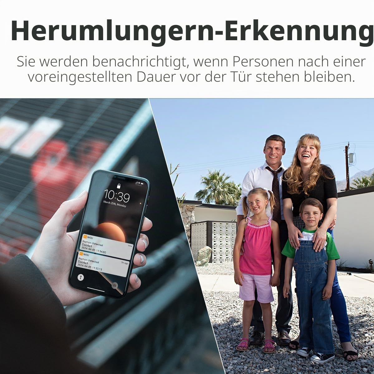 Imou DB2S Kit Video-Türsprechanlage WLAN Komplett-Set