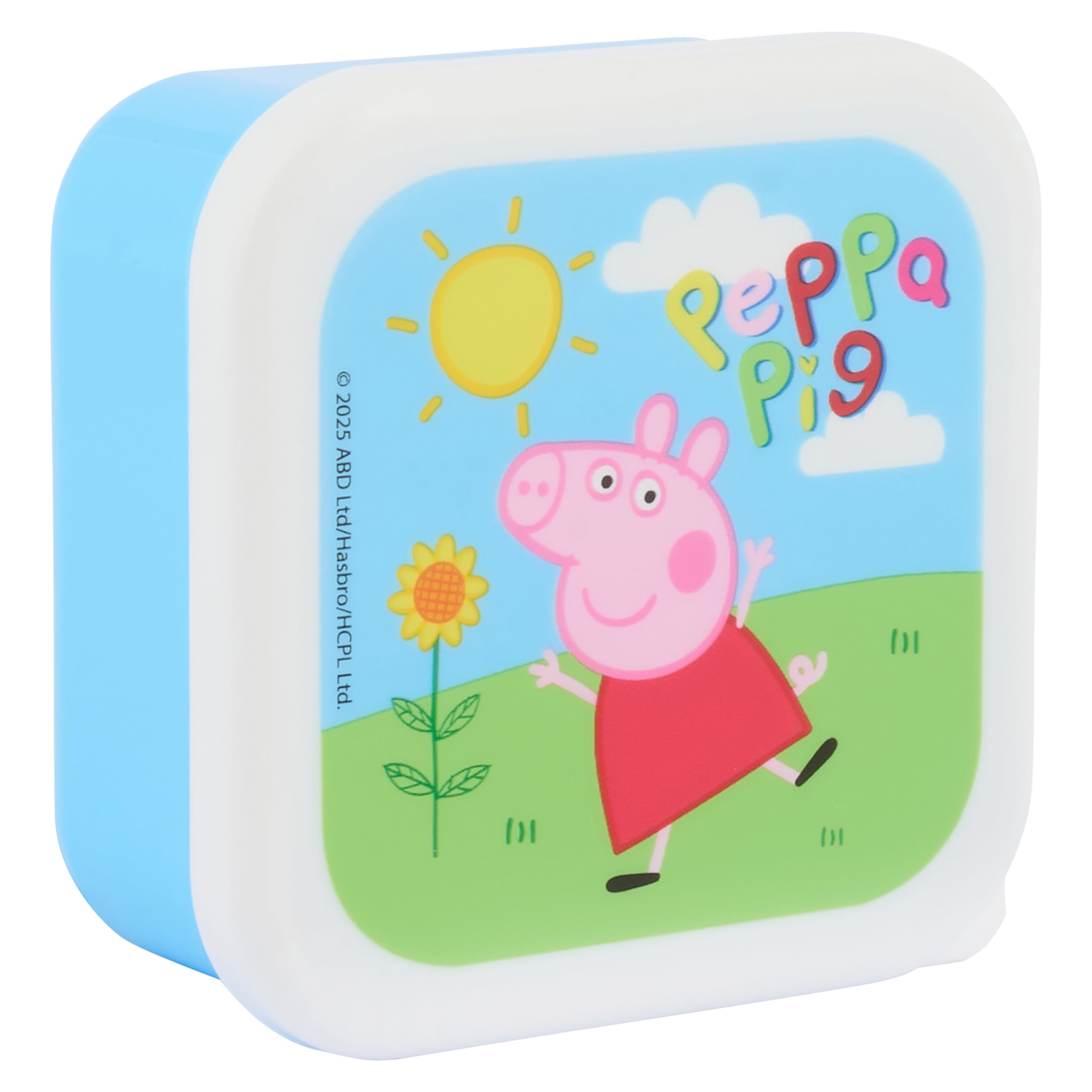 Amazon｜Peppa Pig Hooray 積み重ね可能なランチボックス - 3個セット
