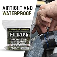 Vista 3 de Cinta adhesiva F4, Negro