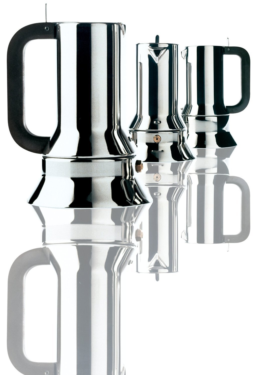 Amazon | Alessi 9090/3 Stove Top Espresso 3 Cup Coffee Maker in 18 