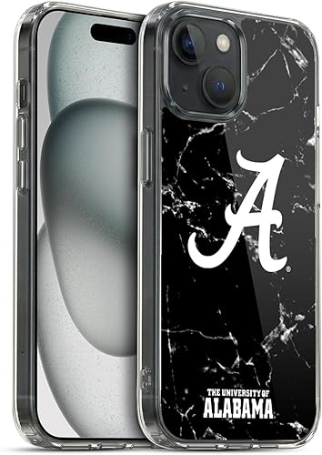Miniatura 317 de Head Case Designs Funda de gel con logotipo oficial de la Universidad de Alabama UA [protección de grado militar] compatible con Apple iPhone 11