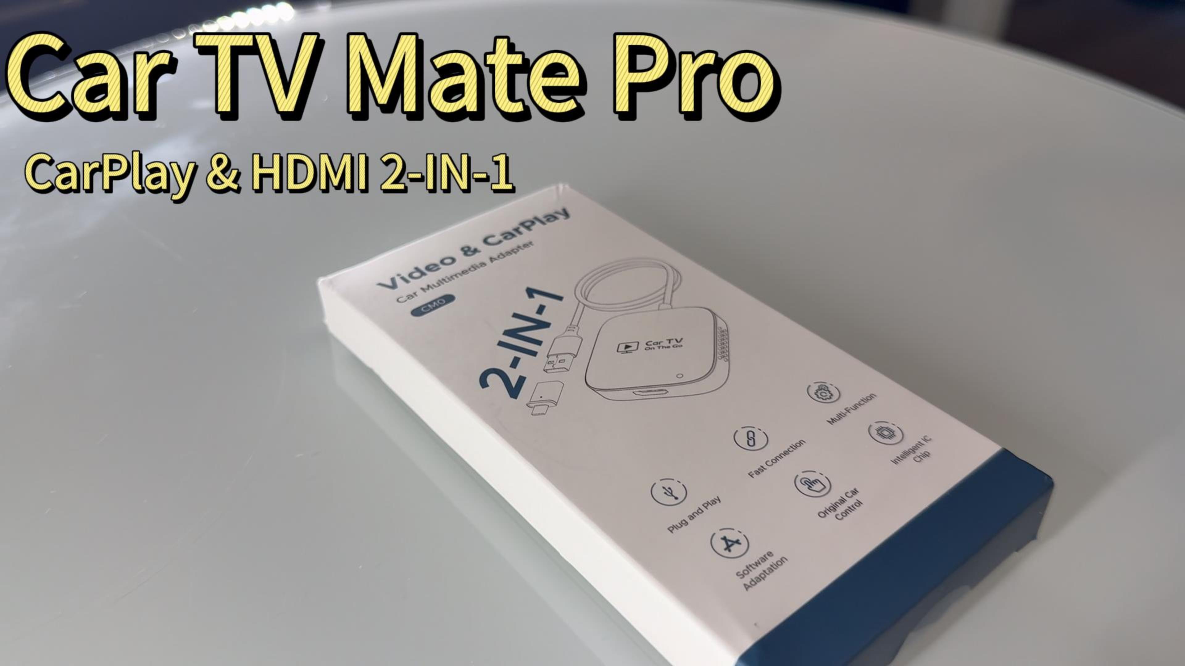 Amazon.com: 2-in-1 Wireless CarPlay Adapter & Car TV Mate Pro 2026