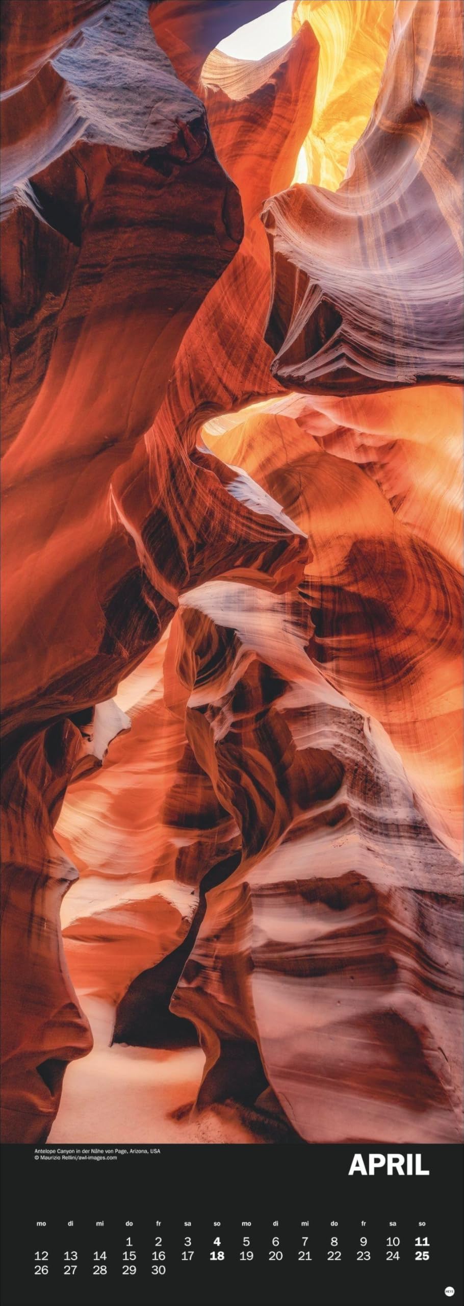 Naturgewalten Vertical Kalender 2027: Länglicher Kalender, der Naturphänomene spektakulär zur Geltung bringt. Großer Fotokalender 2027 mit beeindruckenden Naturaufnahmen.