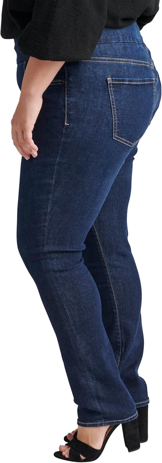 Jag Jeans Women's Plus Size Nora Mid Rise Skinny Pull-on Jeans
