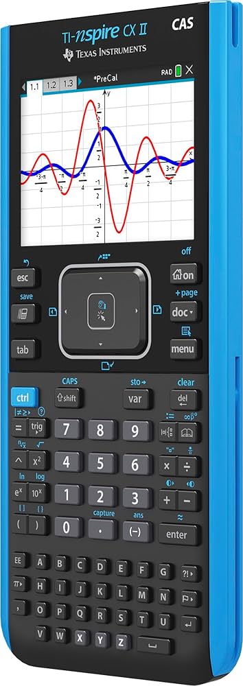 Amazon.com : Texas Instruments TI-Nspire CX II CAS Color