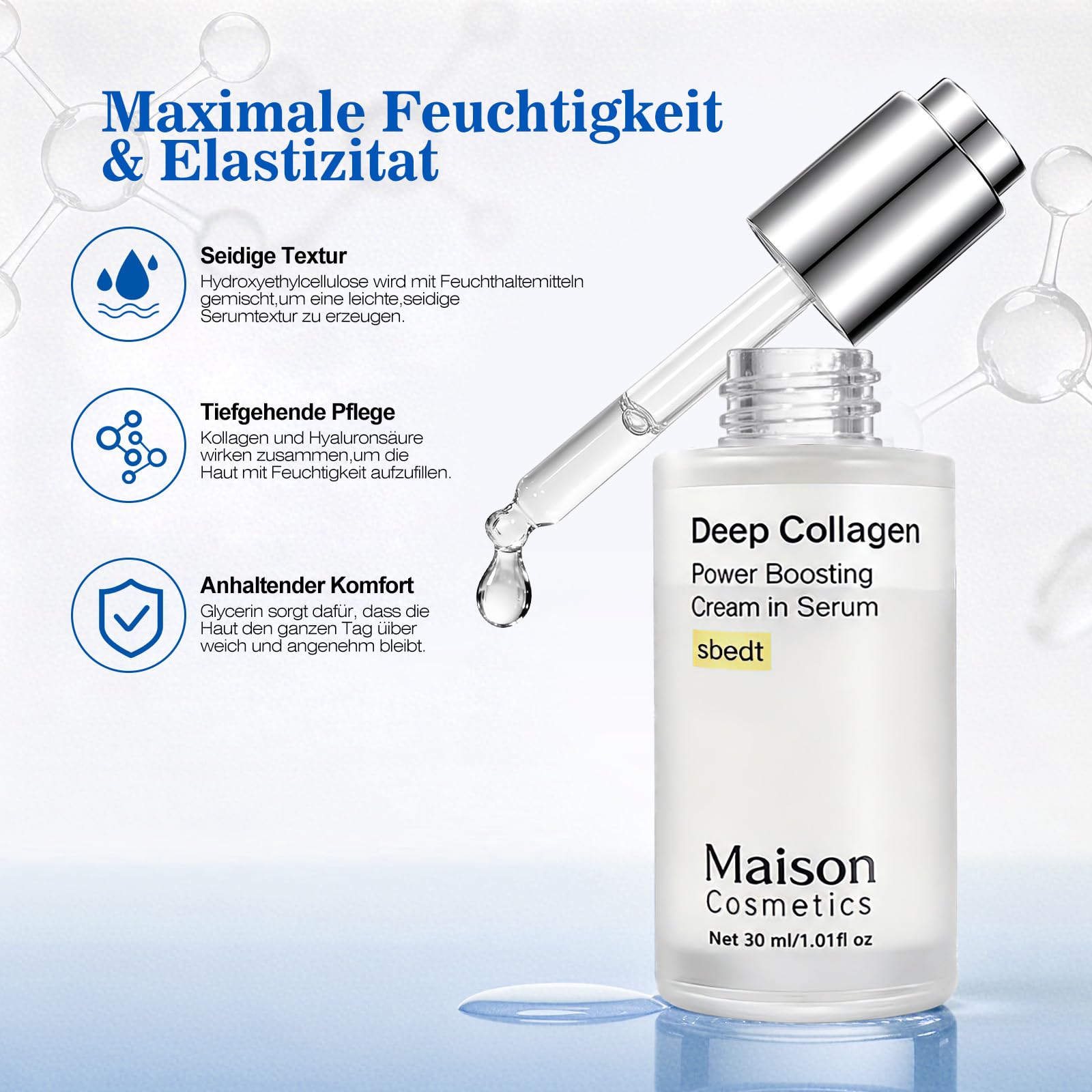 2PC Maison Deep Collagen Serum Korea, Volufine Deep Collagen, 30ML