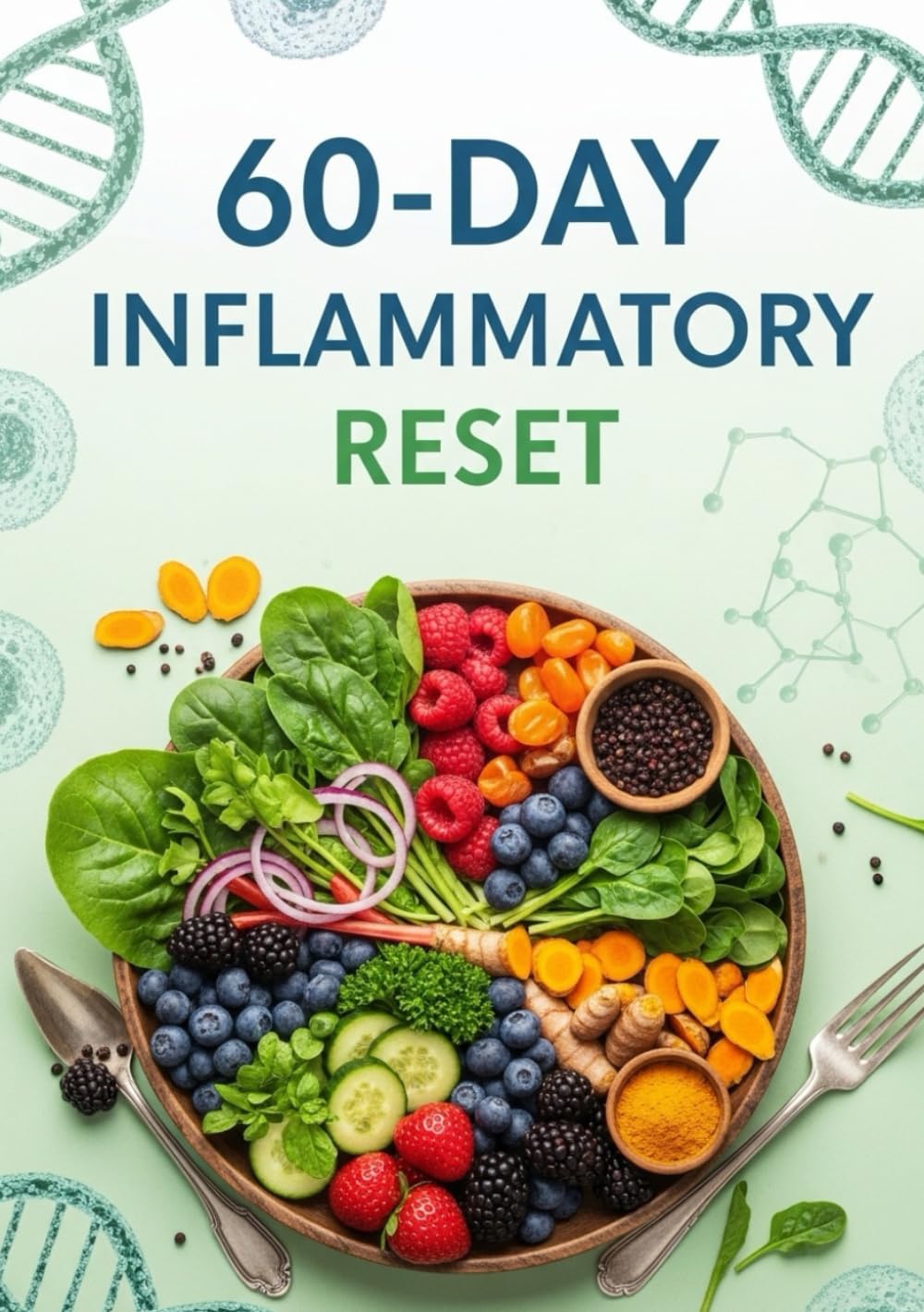60-Day Inflammatory Reset: A Simple, Food Focused Plan to Reduce Inflammation, Restore Energy, and Build Healthier Habits in 60 Days