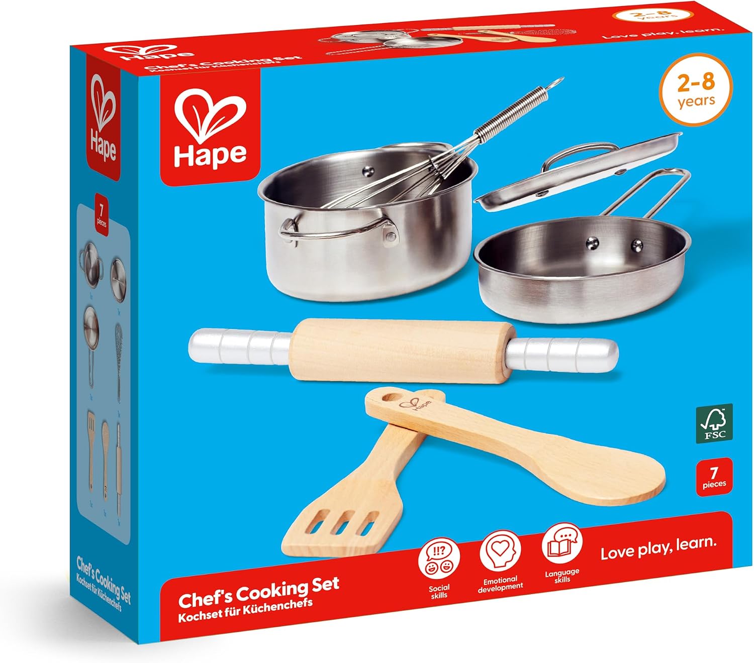 Hape Playfully Delicious - Chef's Cooking Set Playset