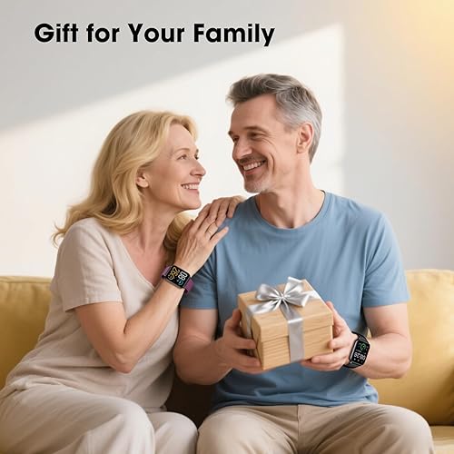 Miniatura 7 de Reloj inteligente para hombres y mujeres, fuente grande de 1.91 pulgadas, no requiere aplicaciónteléfono, rastreador de actividad física con