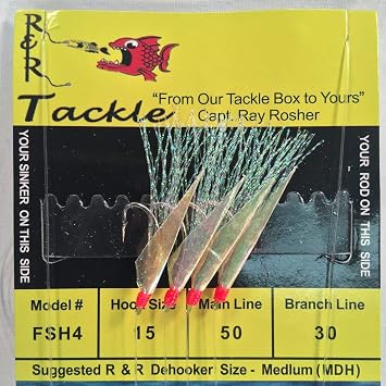 R&R Tackle FSH-4 Sabiki Rig