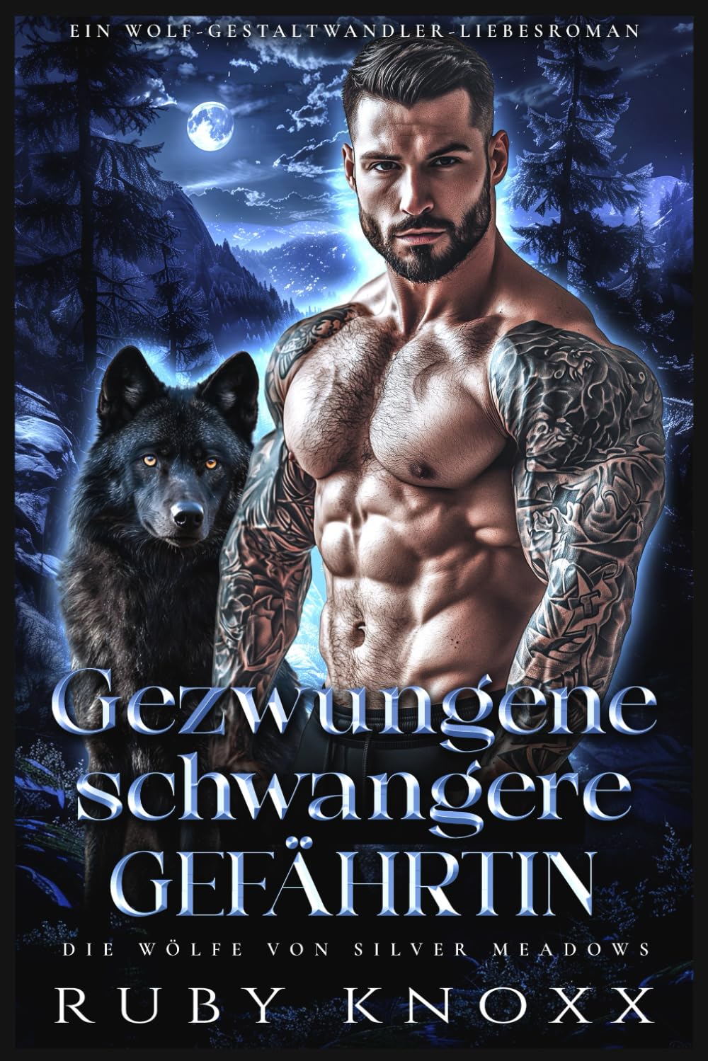 Gezwungene schwangere Gefährtin: Ein Wolf-Gestaltwandler-Liebesroman (Die Wölfe von Silver Meadows)