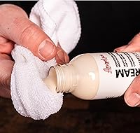 Vista 6 de Angelus Bálsamo de cuero crema para zapatos de 4 oz - Acondiciona y restaura botas de cuero, muebles, chaquetas, zapatos, bolsos y más, Neutro