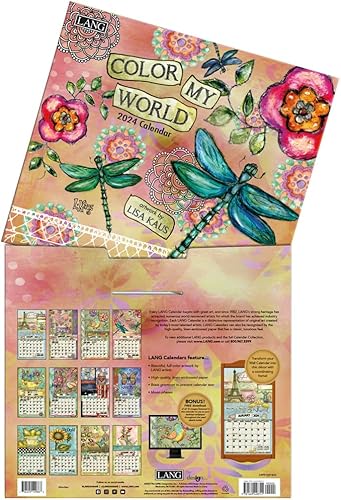 Miniatura 4 de LANG Color My World 2024 - Calendario de pared (24991001854)