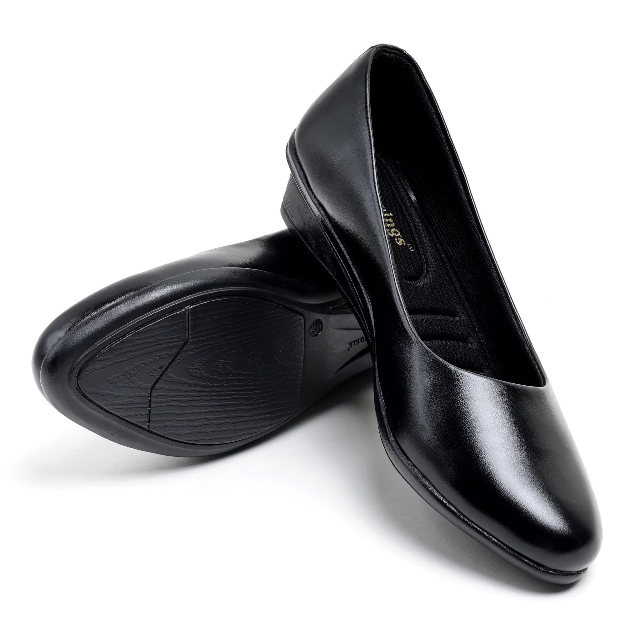 Women Mule Black Slip-On Shoes-picture-48