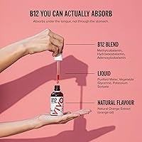 Vista 2 de Vivo Life - Complejo de vitamina B12, suplemento de salud de alta potencia, gotas líquidas de sabor naranja, 2.0 fl oz, 60 porciones