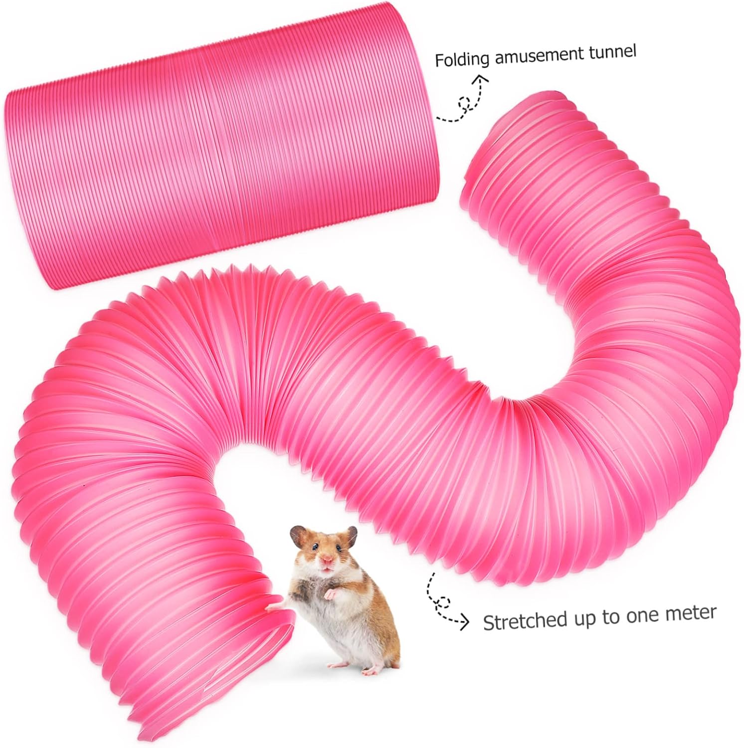 Kisangel Wooden Toys for Hamsters Set of Chew Toys for Animals Pet Playthings Multi-Functional Safe for Rabbits Chinchillas Guinea Pigs