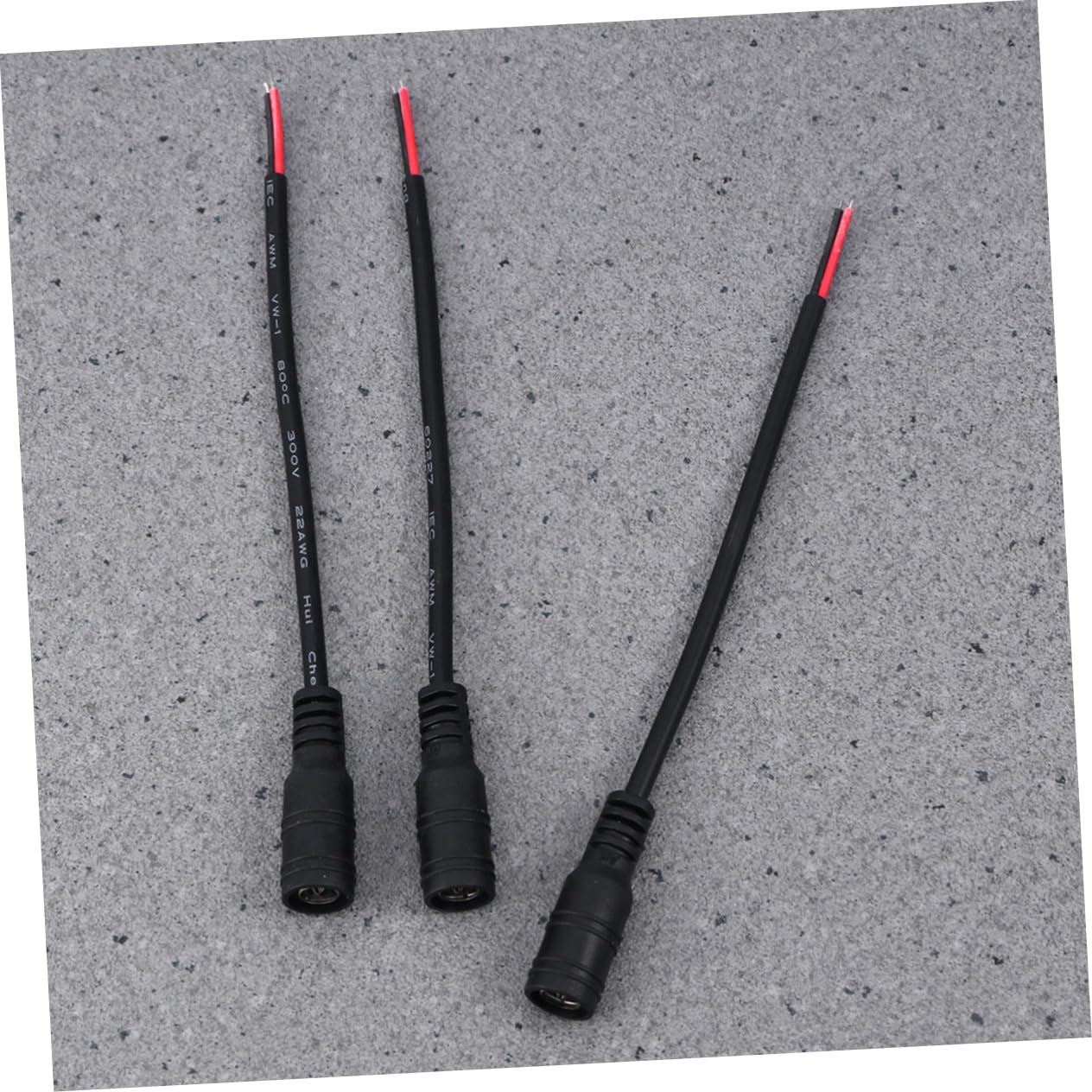 CIYODO 2sets 12v Female Power Connector Plug CCTV Surveillance Dc Power Jack Panel Mount Cable Connector Made for Longevity 10pcs*2