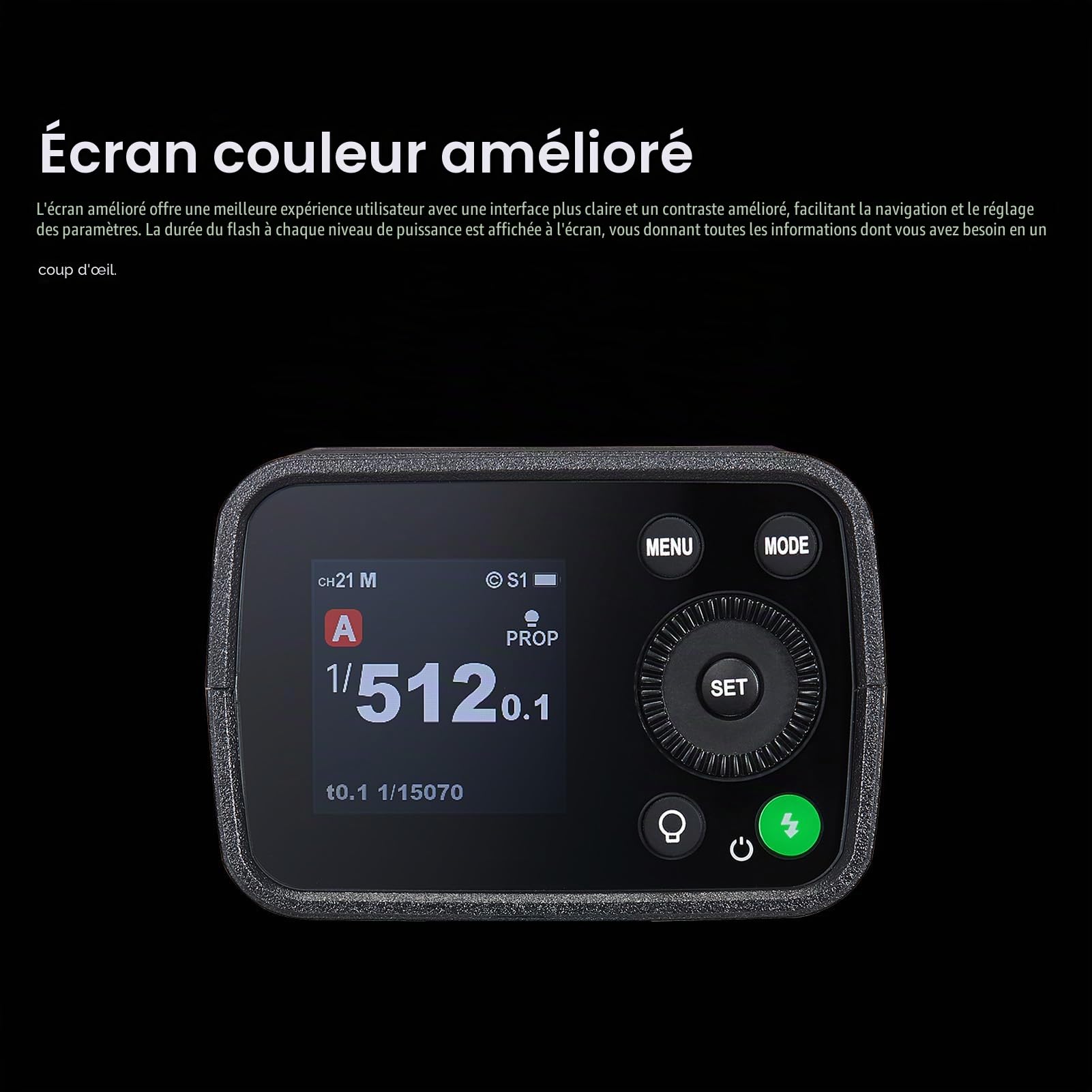 Godox AD200ProII Flash sans Fil pour Appareil Photo de 200 W, 1/8000s HSS | 500 flashes, 5800 ± 200 K, Temps de recharge de 0,01 s à 1,8 s, compatible avec Canon, Nikon, Sony, Fujifilm et Olympus