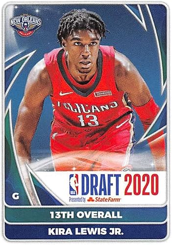 Miniatura 1 de 2020-21 Panini Stickers #97 Kira Lewis Jr.  13th Overall Rookie Sticker Official NBA Basketball Album Sticker Measuring 2.75 inch tall X 2 inches
